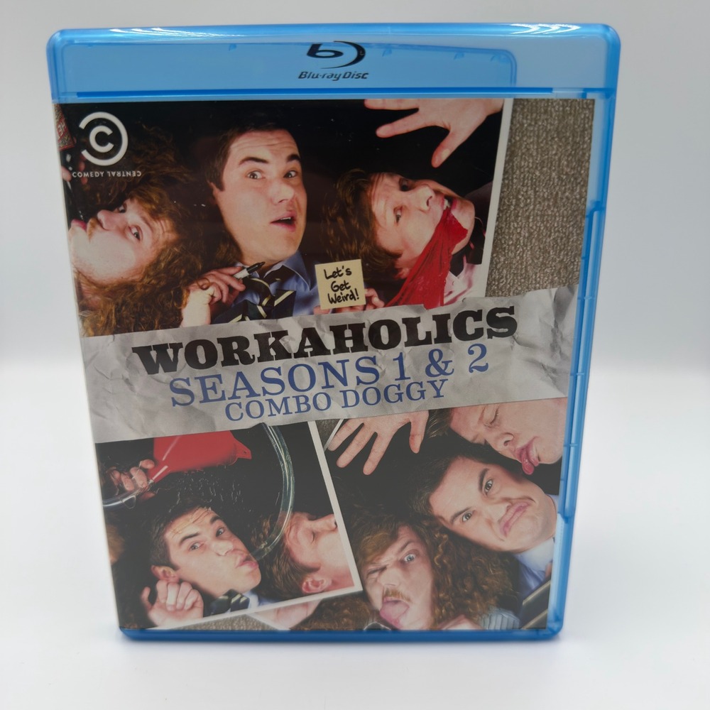 Workaholics Seasons 1 & 2 Combo Doggy Blu-ray Comedy Central TV Series 2-Discs
